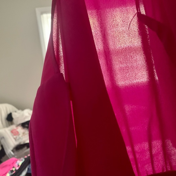 HOT PINK/PURPLE ROMPER - Picture 2 of 5